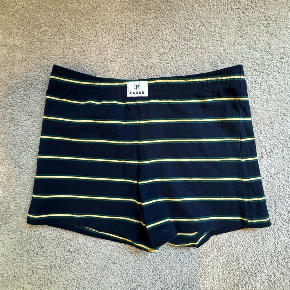 Parke Stripe Mini Short
